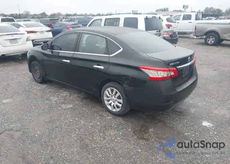 2015 Nissan Sentra S из США, поврежденный, VIN 3N1AB7AP8FY335589